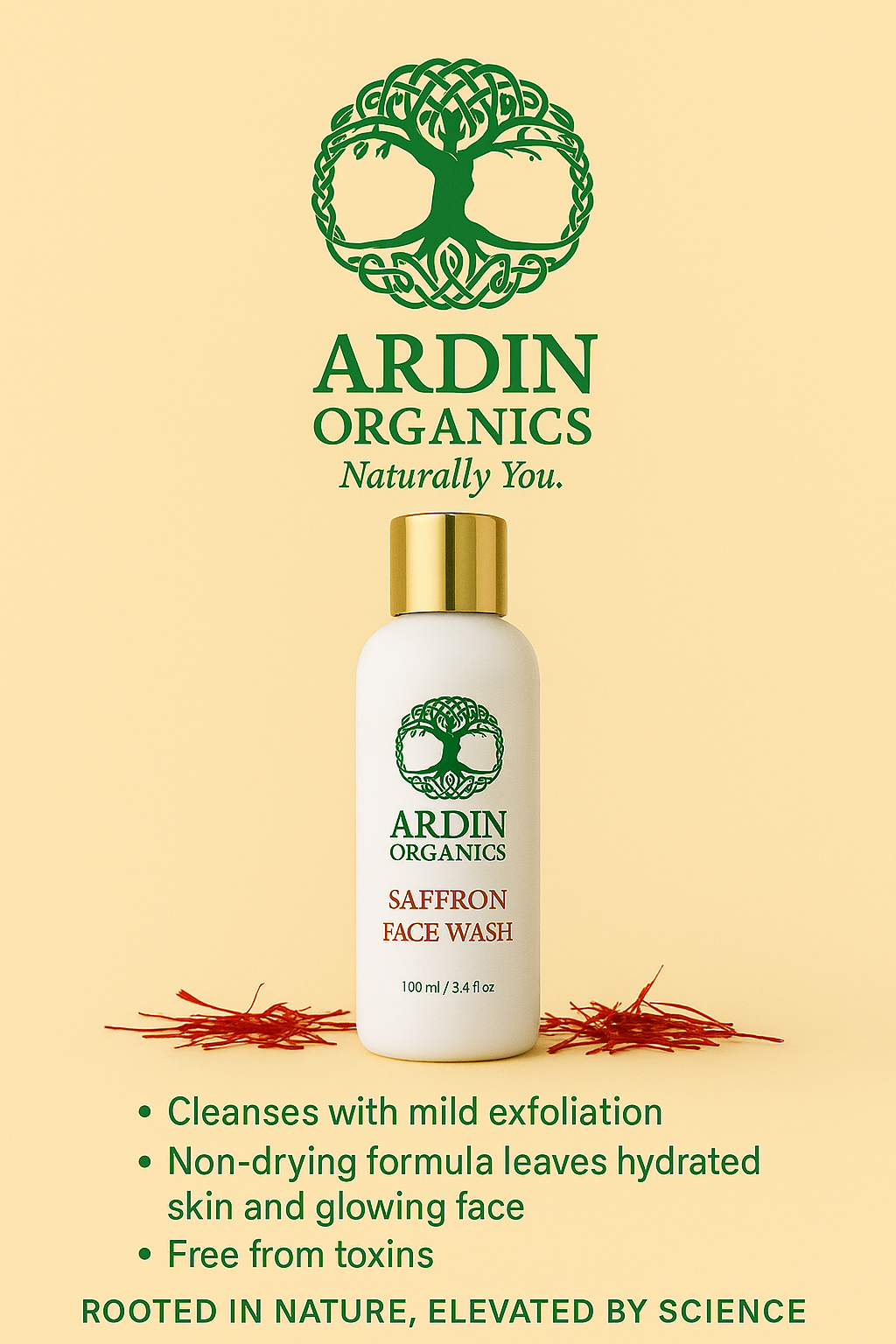 Saffron Glow Face Wash