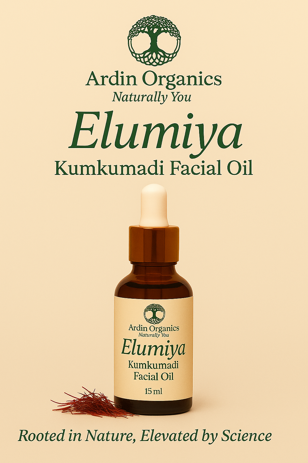Elumiya Kumkumadi Facial Oil