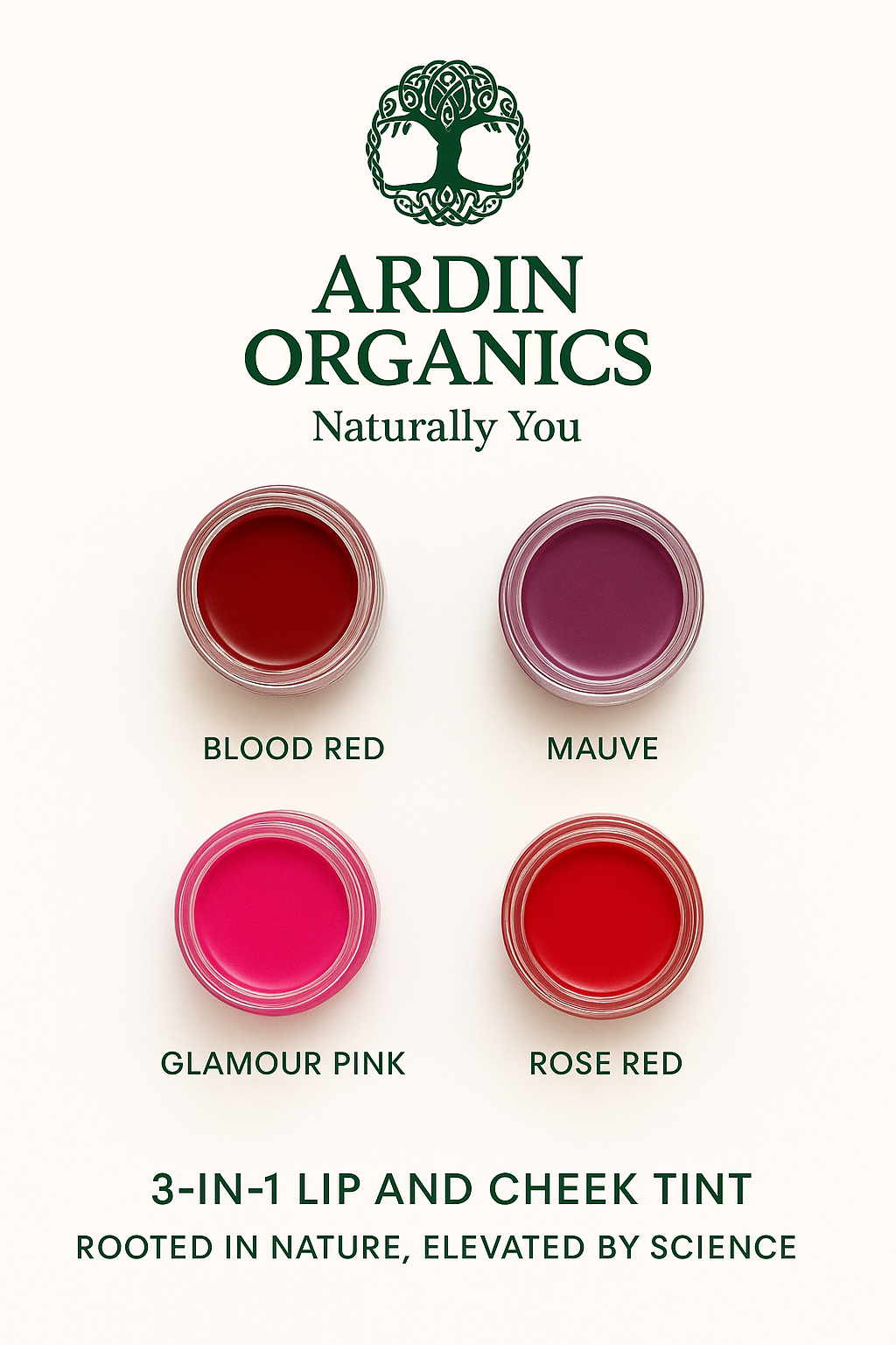 3-in-1 Lip and Cheek Tint
