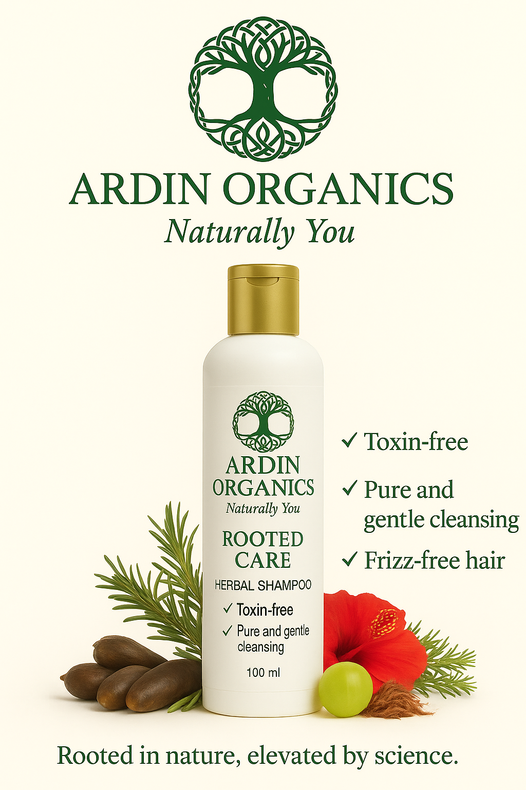 RootedCare Herbal Shampoo